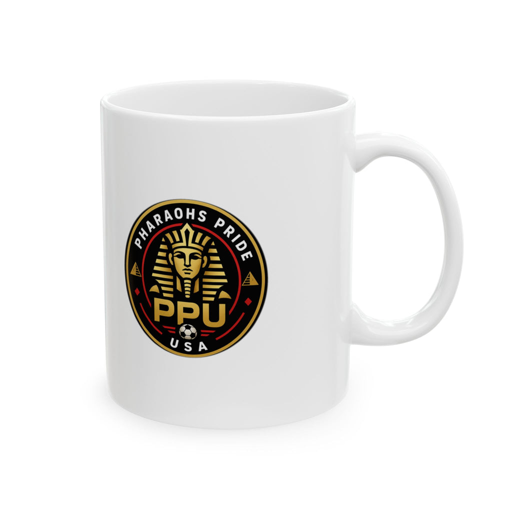 Pharaohs Pride USA Ceramic Coffee Mug | Egypt Football Fan Cup