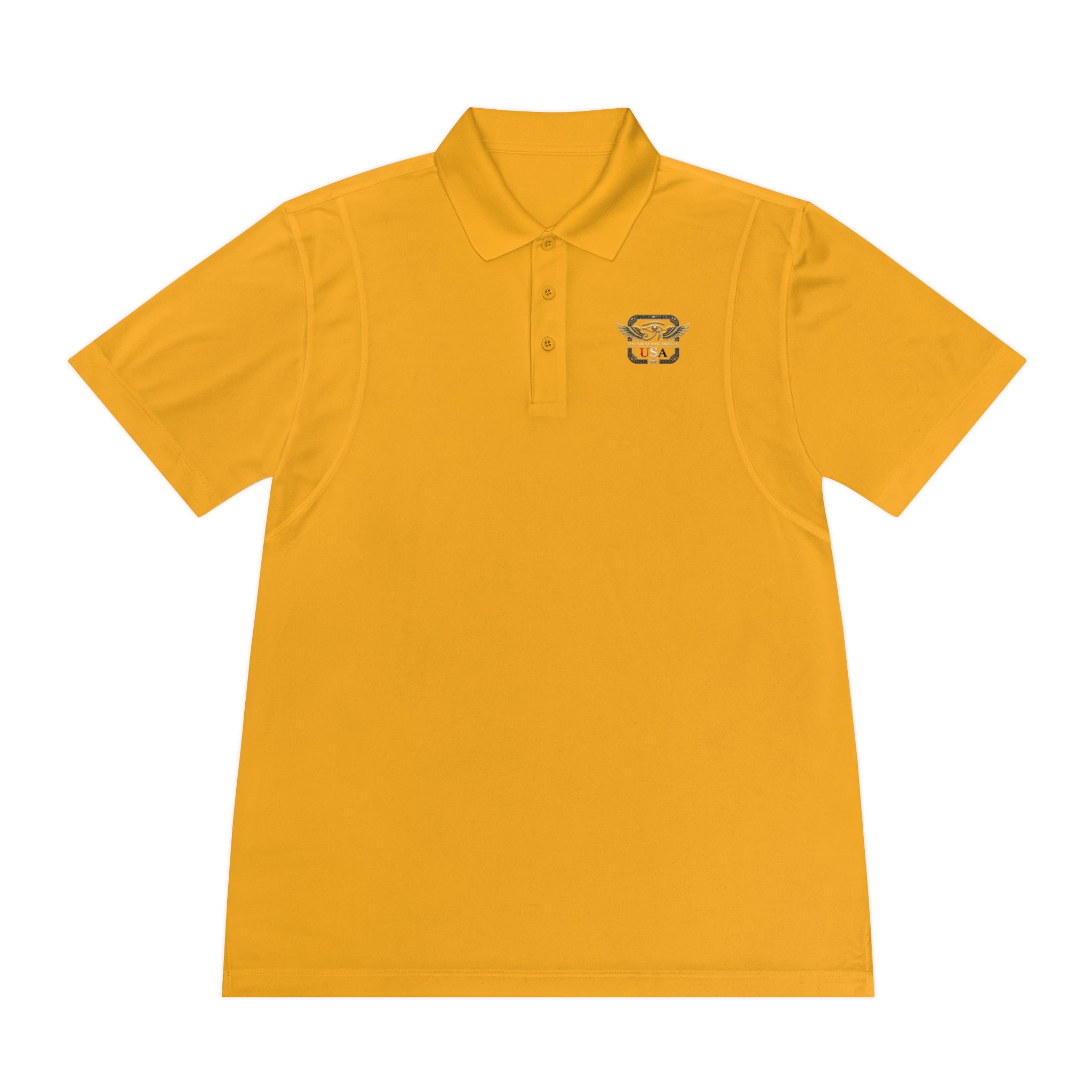 Pharaohs Pride USA men's polo alternate view