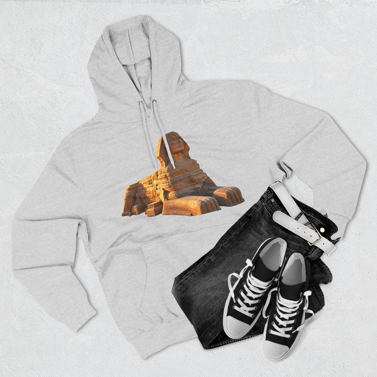 Pharaohs Pride USA Premium Three-Panel Fleece Hoodie