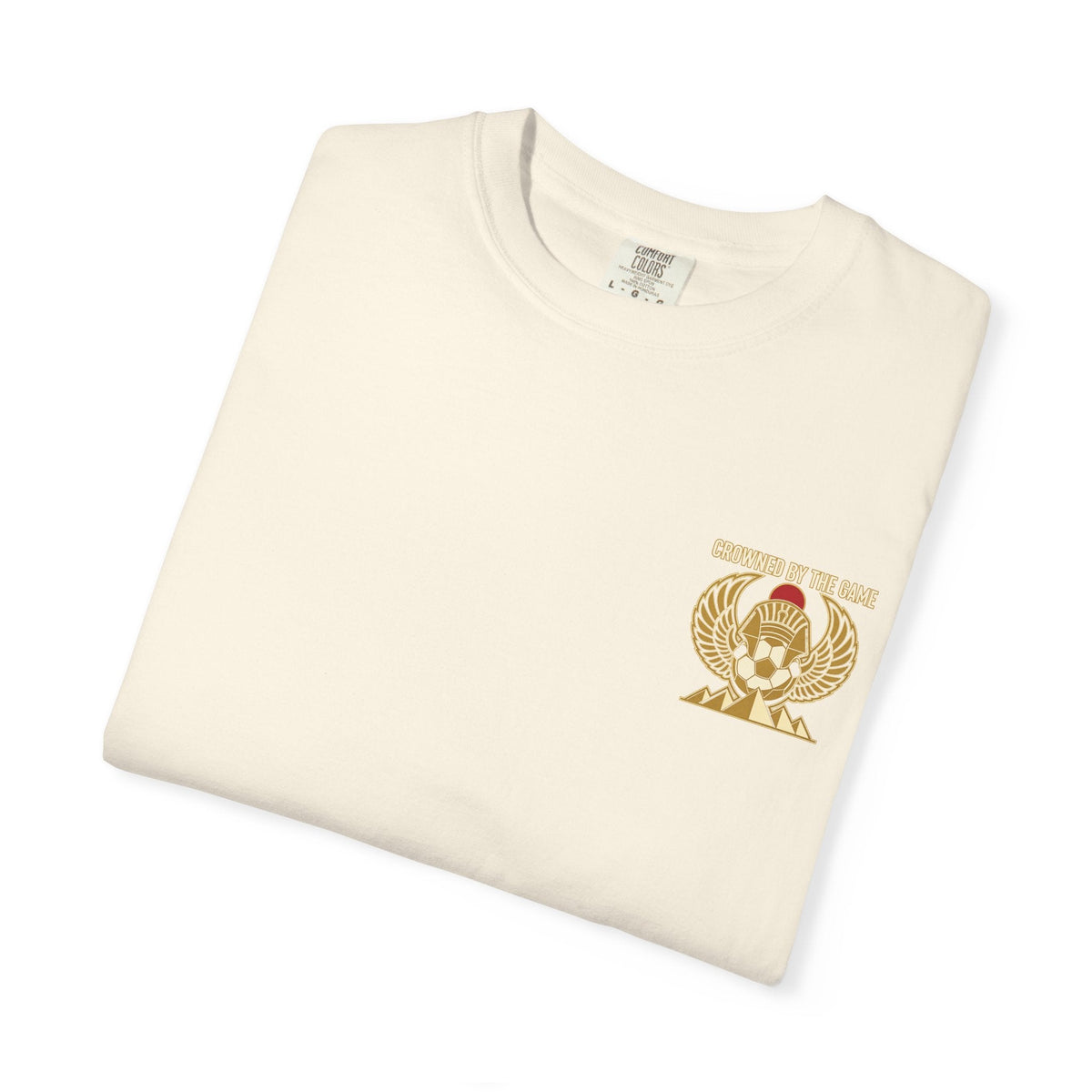Crowned by the Game – Egyptian Football Heritage T-Shirt Printify