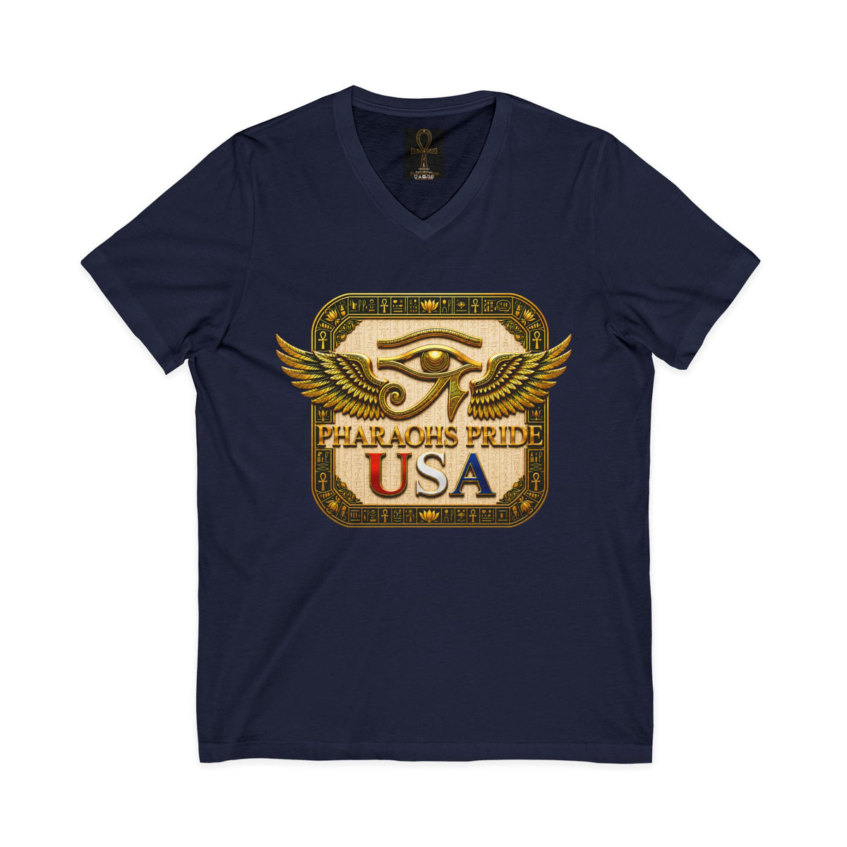 Pharaohs Pride USA Heritage Crest V-Neck Tee product image 10