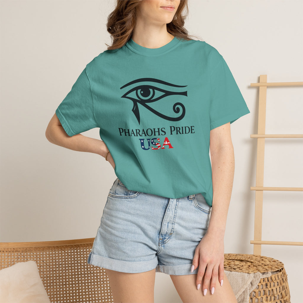Pharaohs Pride USA Garment-Dyed Cotton T-Shirt product image 36