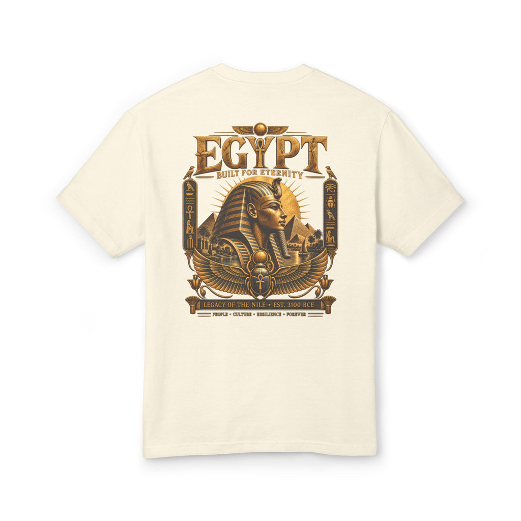 Pharaoh Archive Heavyweight Tee — Built for Eternity Pharaohs Pride USA