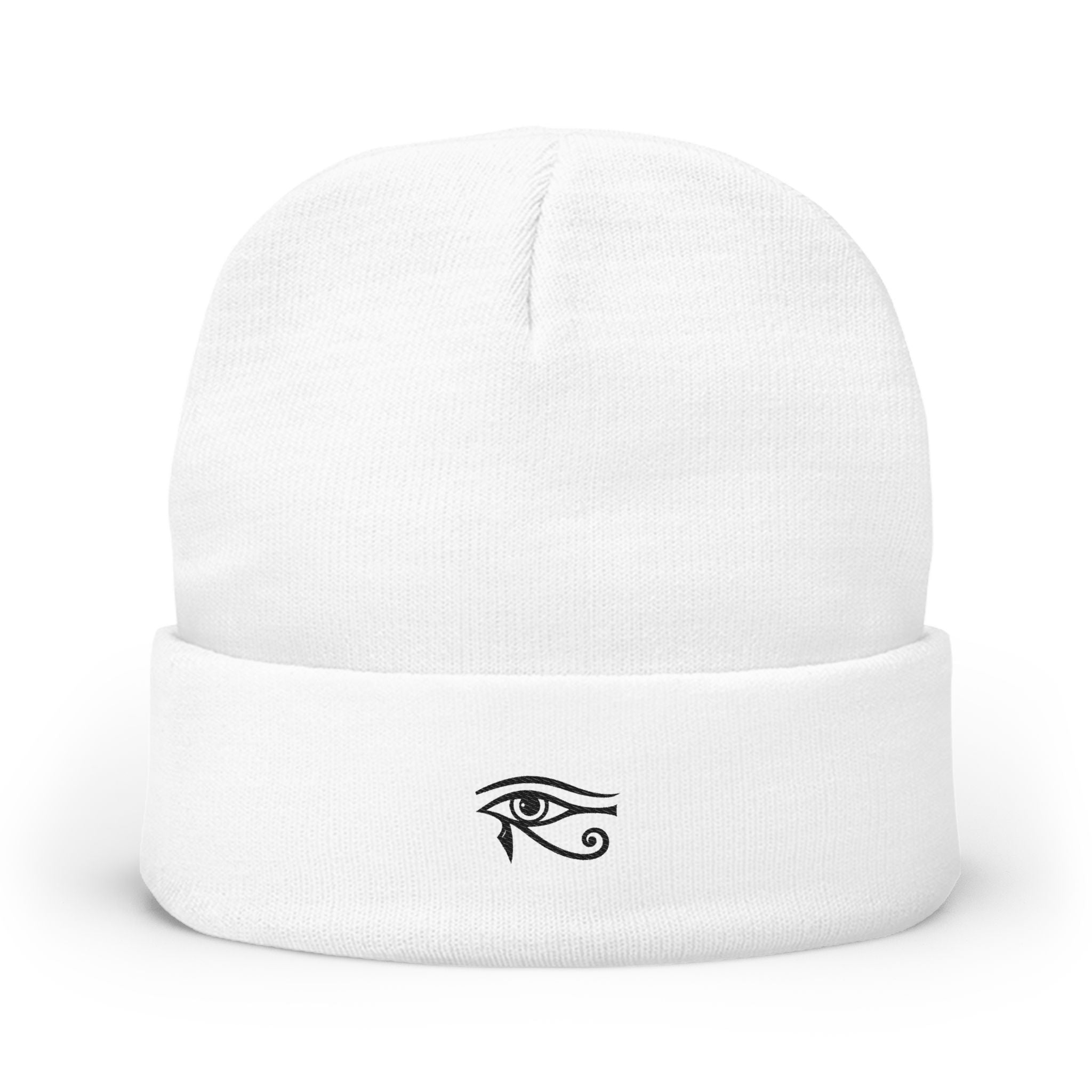 Egyptian Heritage Embroidered Knit Beanie