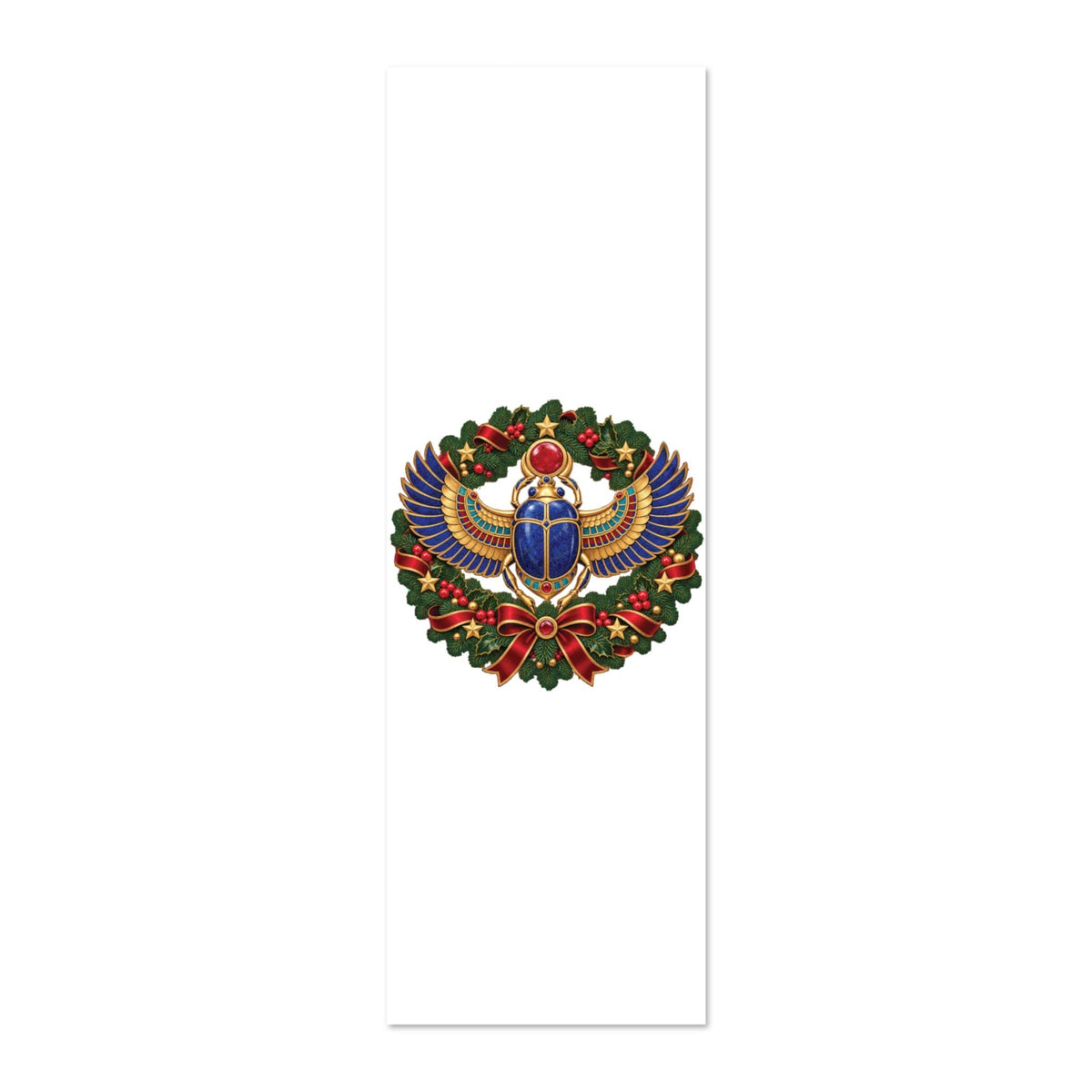 Egyptian Scarab Wreath Peel and Stick Wallpaper Printify