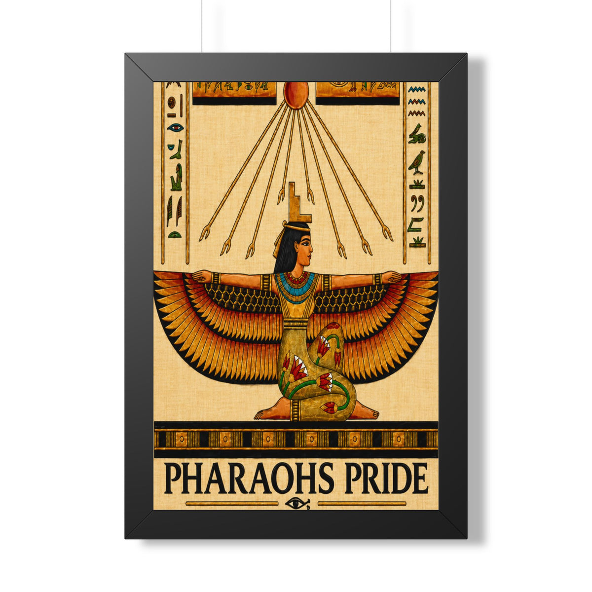 Pharaohs Pride USA Framed Egyptian Papyrus Wall Art product image 17