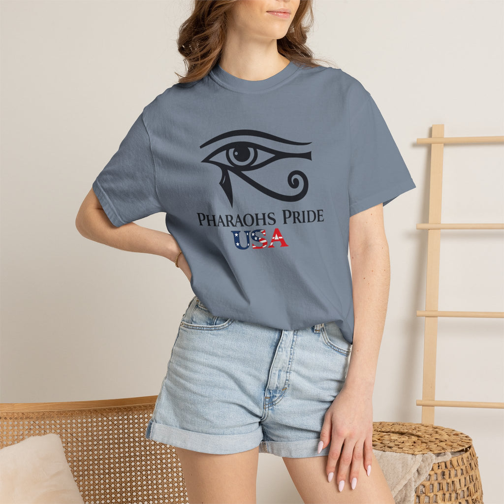 Pharaohs Pride USA Garment-Dyed Cotton T-Shirt product image 42