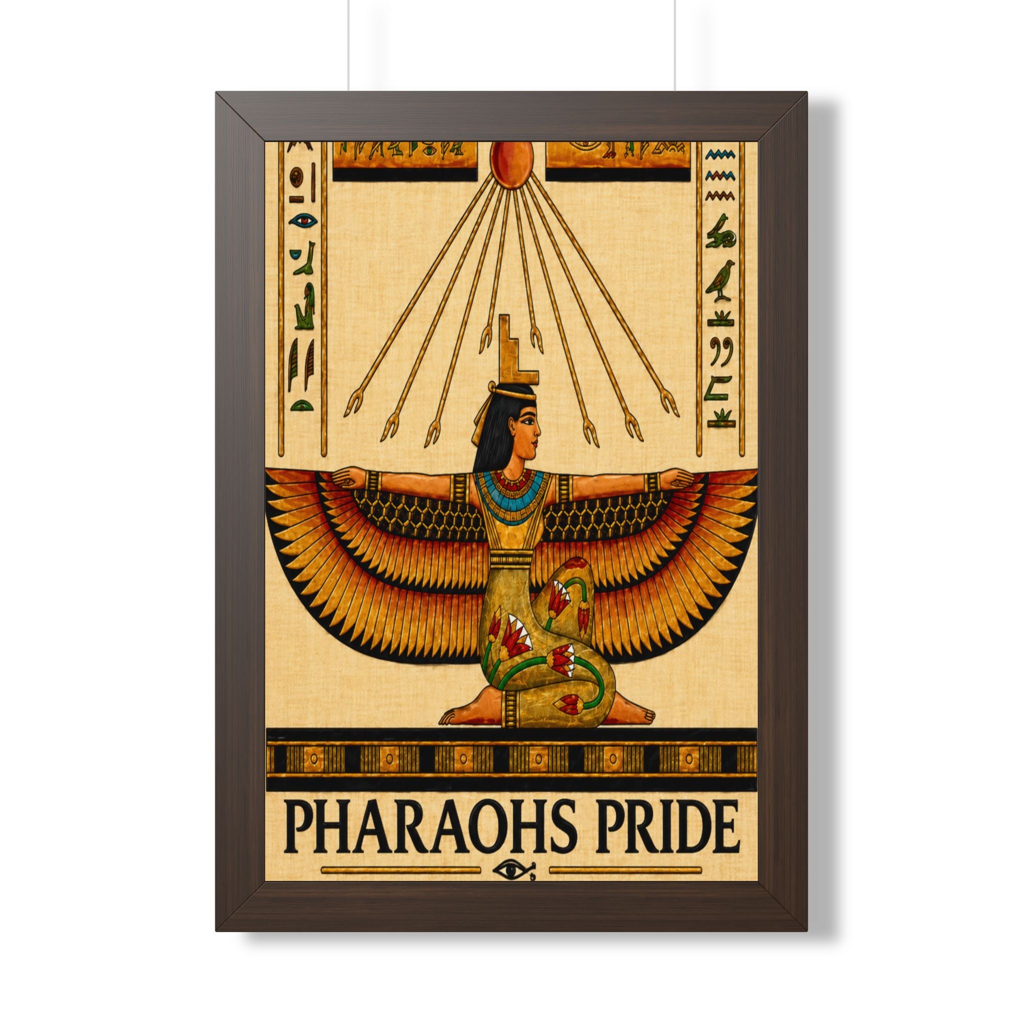 Pharaohs Pride USA Framed Egyptian Papyrus Wall Art product image 18