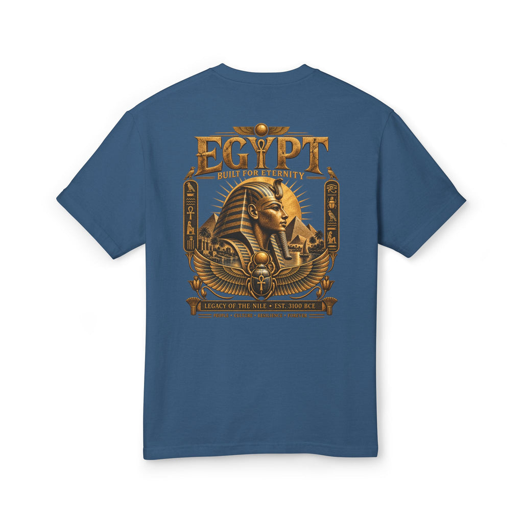 Pharaoh Archive Heavyweight Tee — Built for Eternity Pharaohs Pride USA