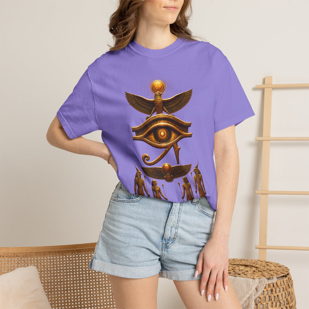 Egyptian Heritage Garment-Dyed Relaxed Cotton Tee