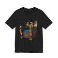Egyptian Throne T-Shirt — Ancient Egypt Golden Throne Tee Printify