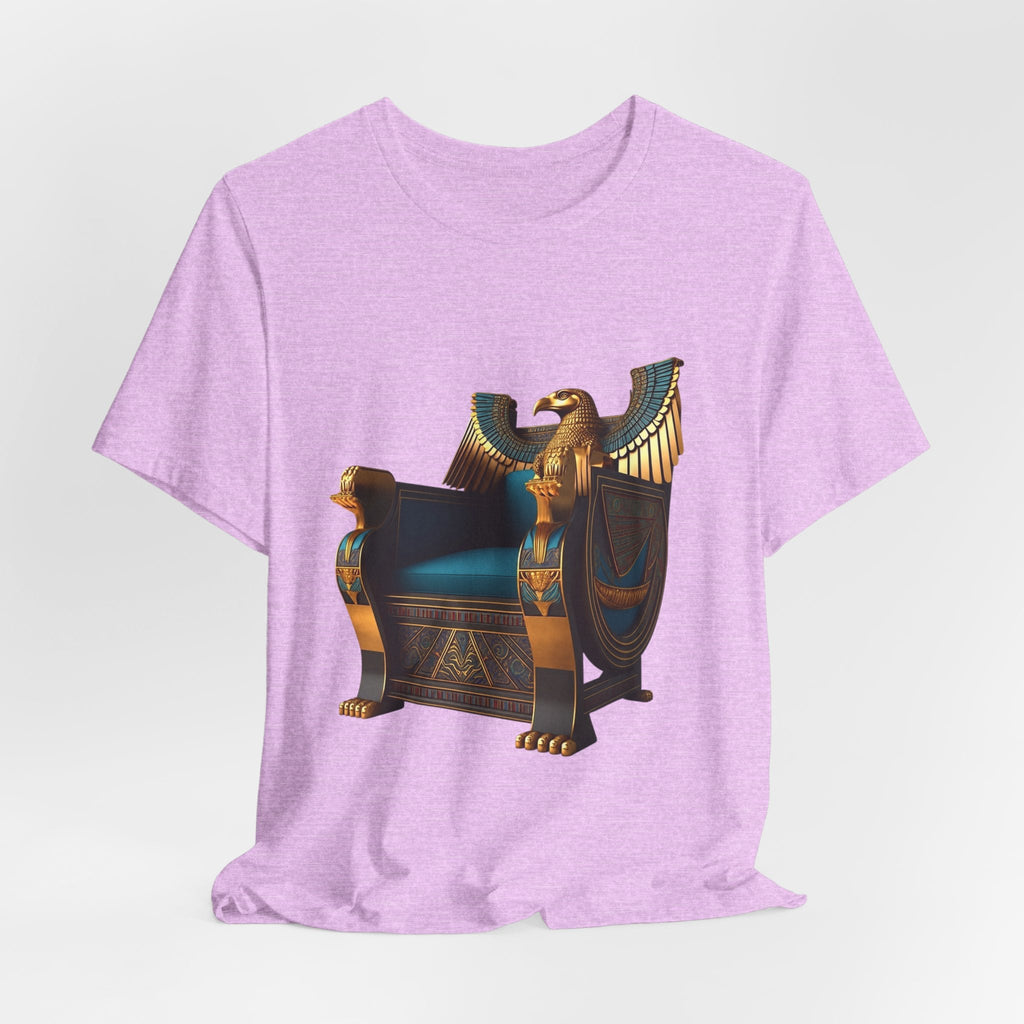 Egyptian Throne T-Shirt — Ancient Egypt Golden Throne Tee Printify