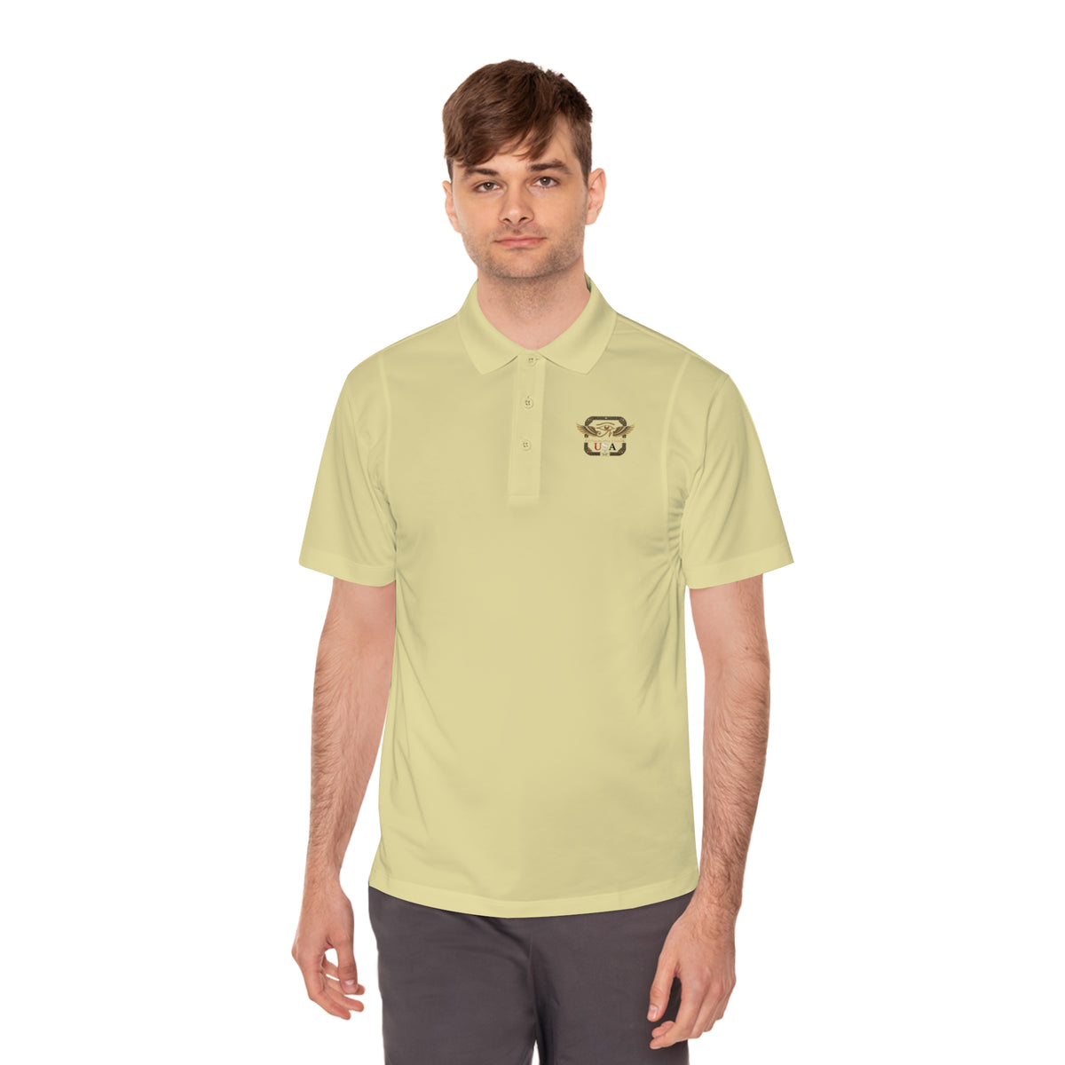 Pharaohs Pride USA men's sport polo alternate catalog image