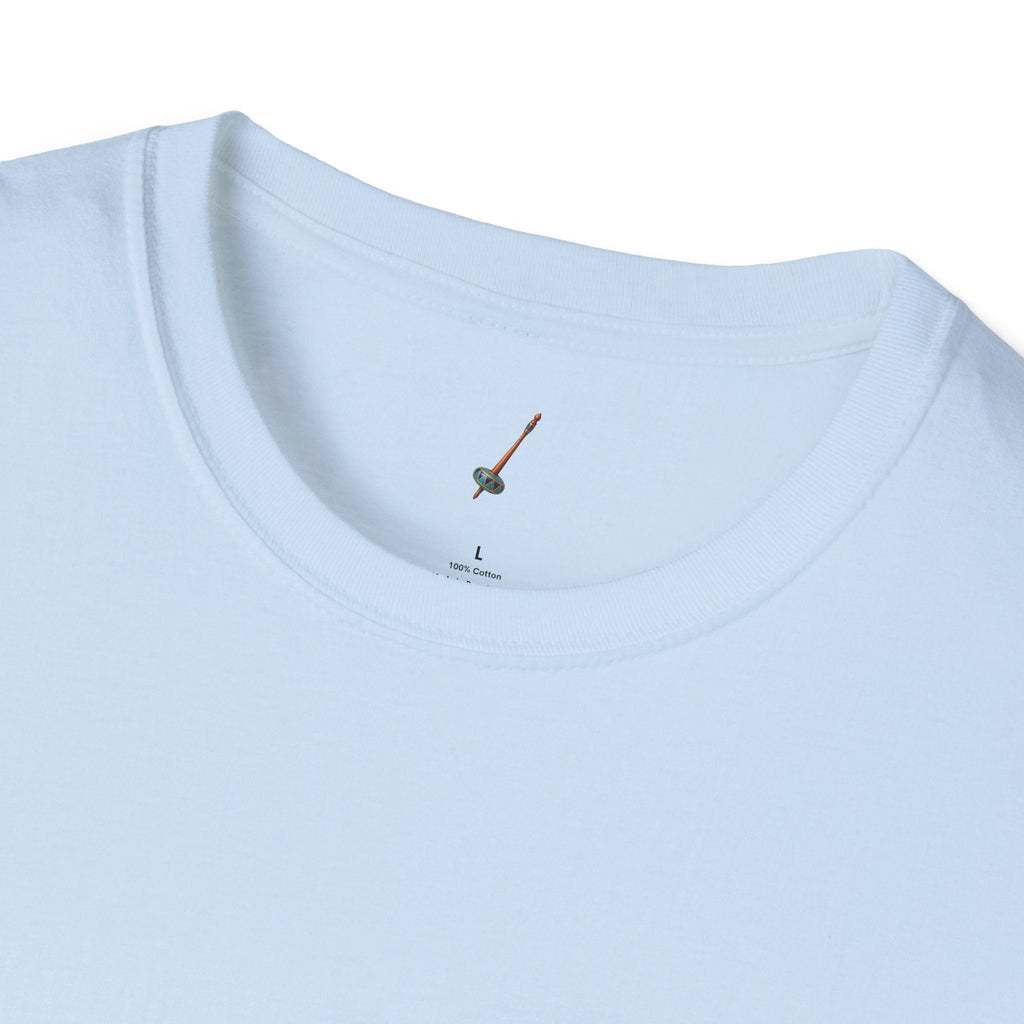 Threads of the Nile — Egyptian Spindle Unisex T-Shirt Printify