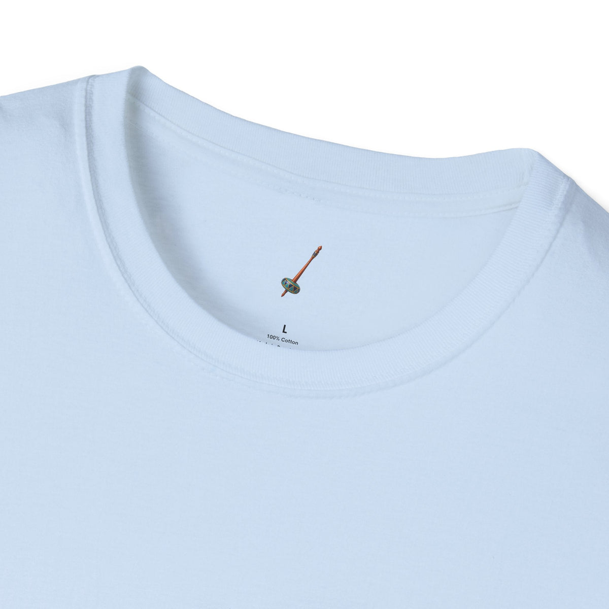 Threads of the Nile — Egyptian Spindle Unisex T-Shirt Printify