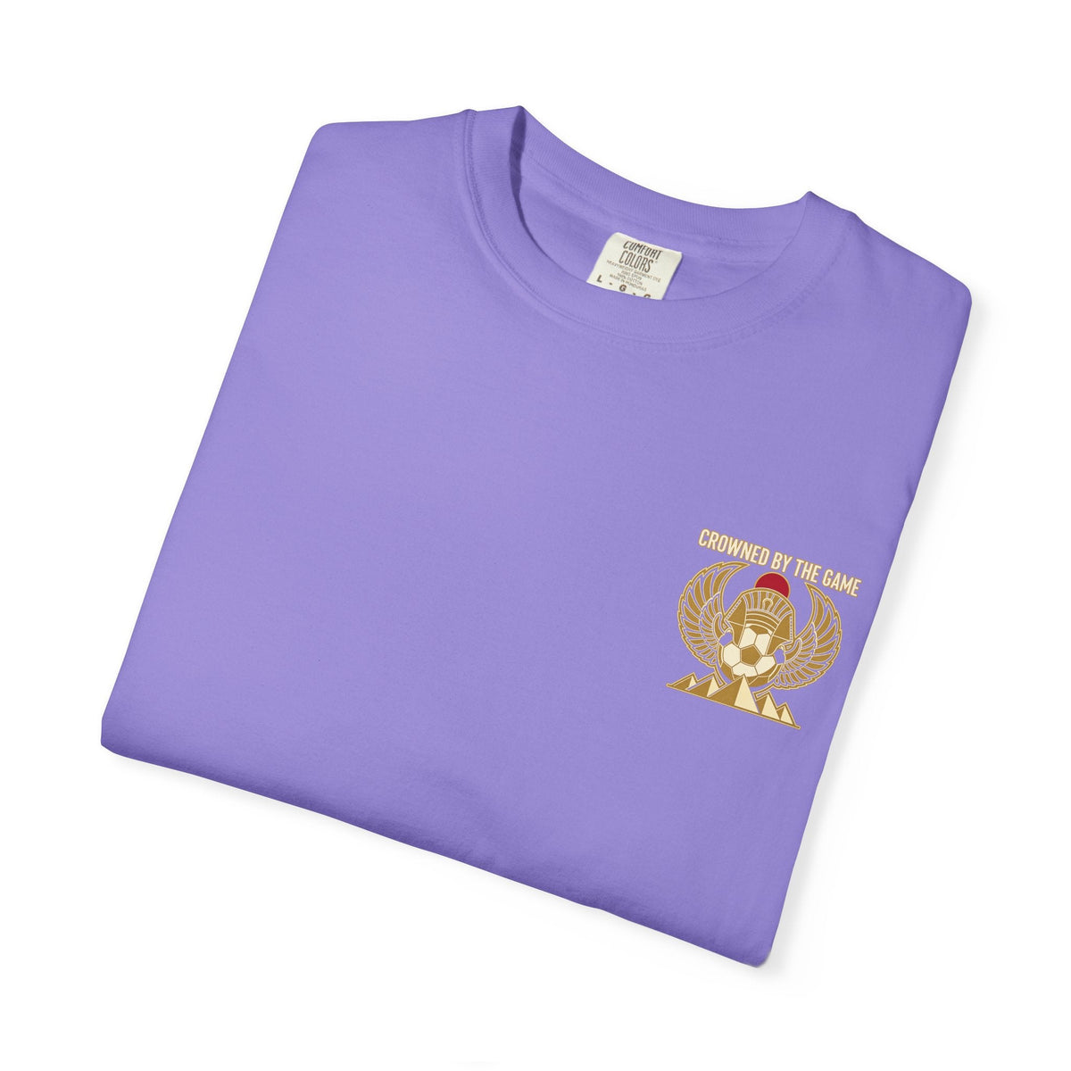 Crowned by the Game – Egyptian Football Heritage T-Shirt Printify