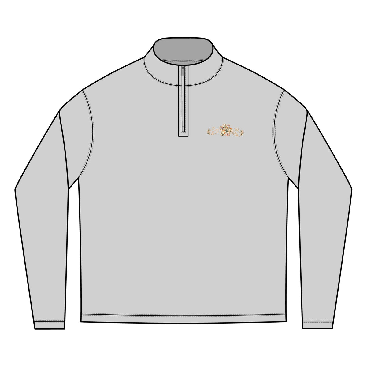 Men' Midweight Quarter Zip Printify