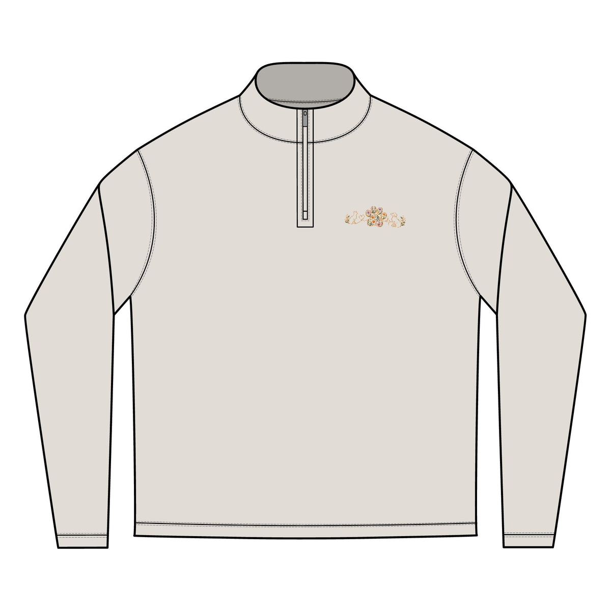 Men' Midweight Quarter Zip Printify