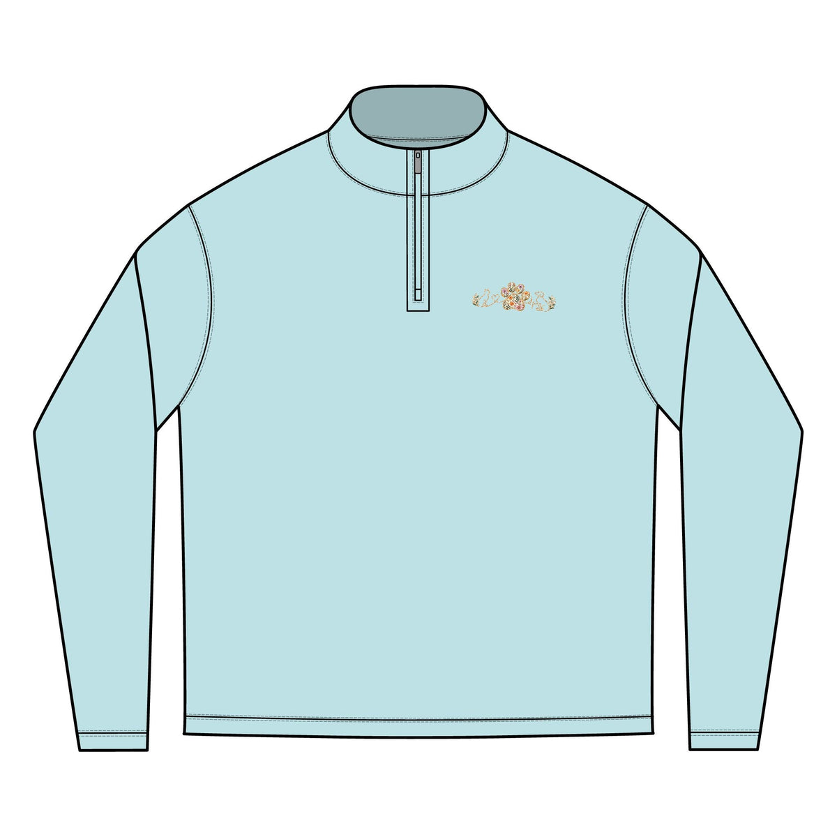 Men' Midweight Quarter Zip Printify