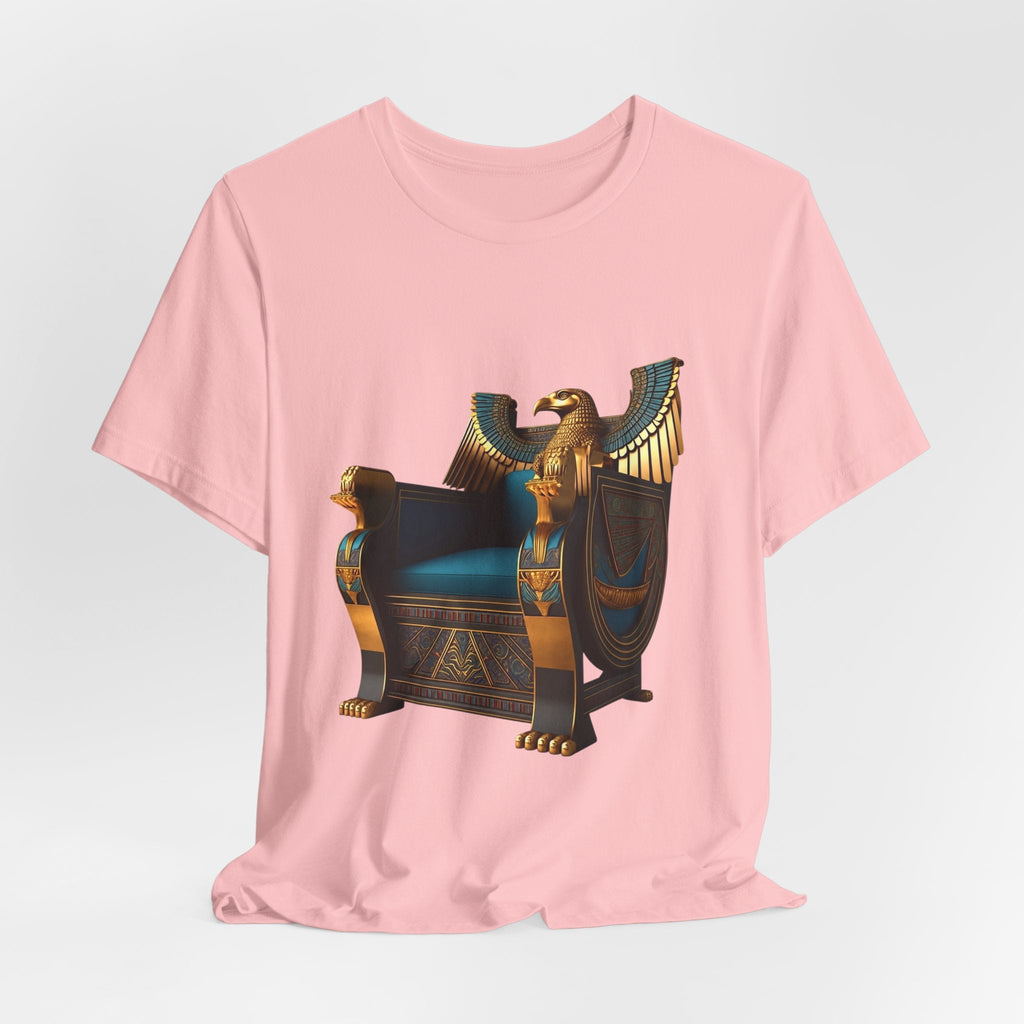 Egyptian Throne T-Shirt — Ancient Egypt Golden Throne Tee Printify