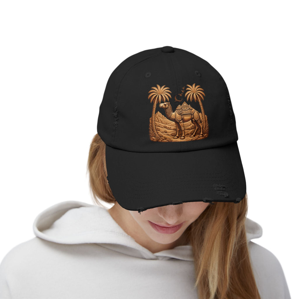 Unisex Distressed Cap Printify
