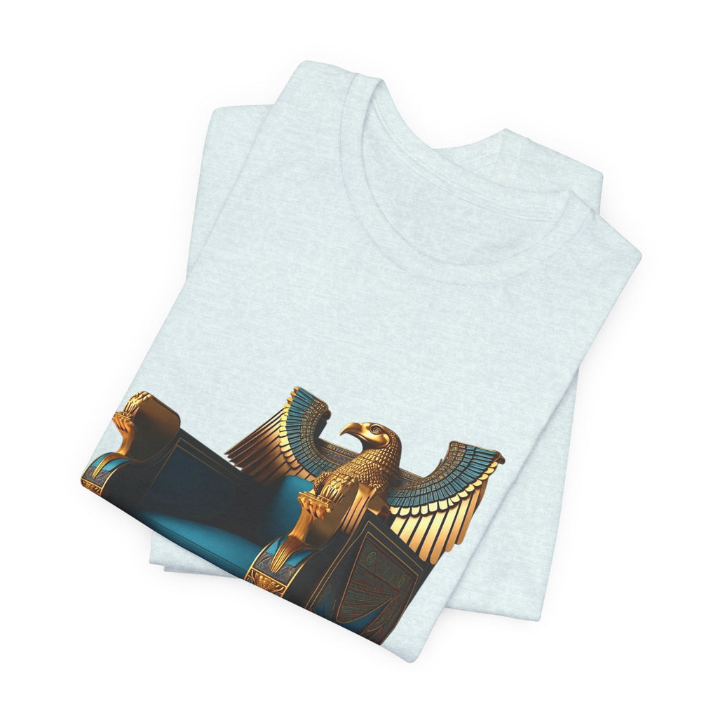 Egyptian Throne T-Shirt — Ancient Egypt Golden Throne Tee Printify