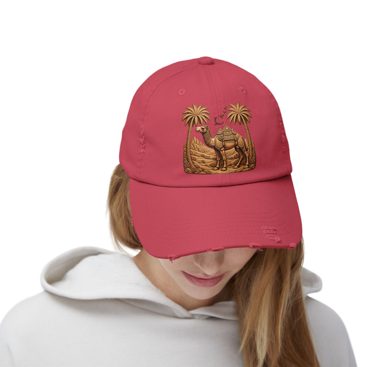 Unisex Distressed Cap Printify