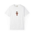 Egyptian Ankh Christmas Ribbon T-Shirt Printify
