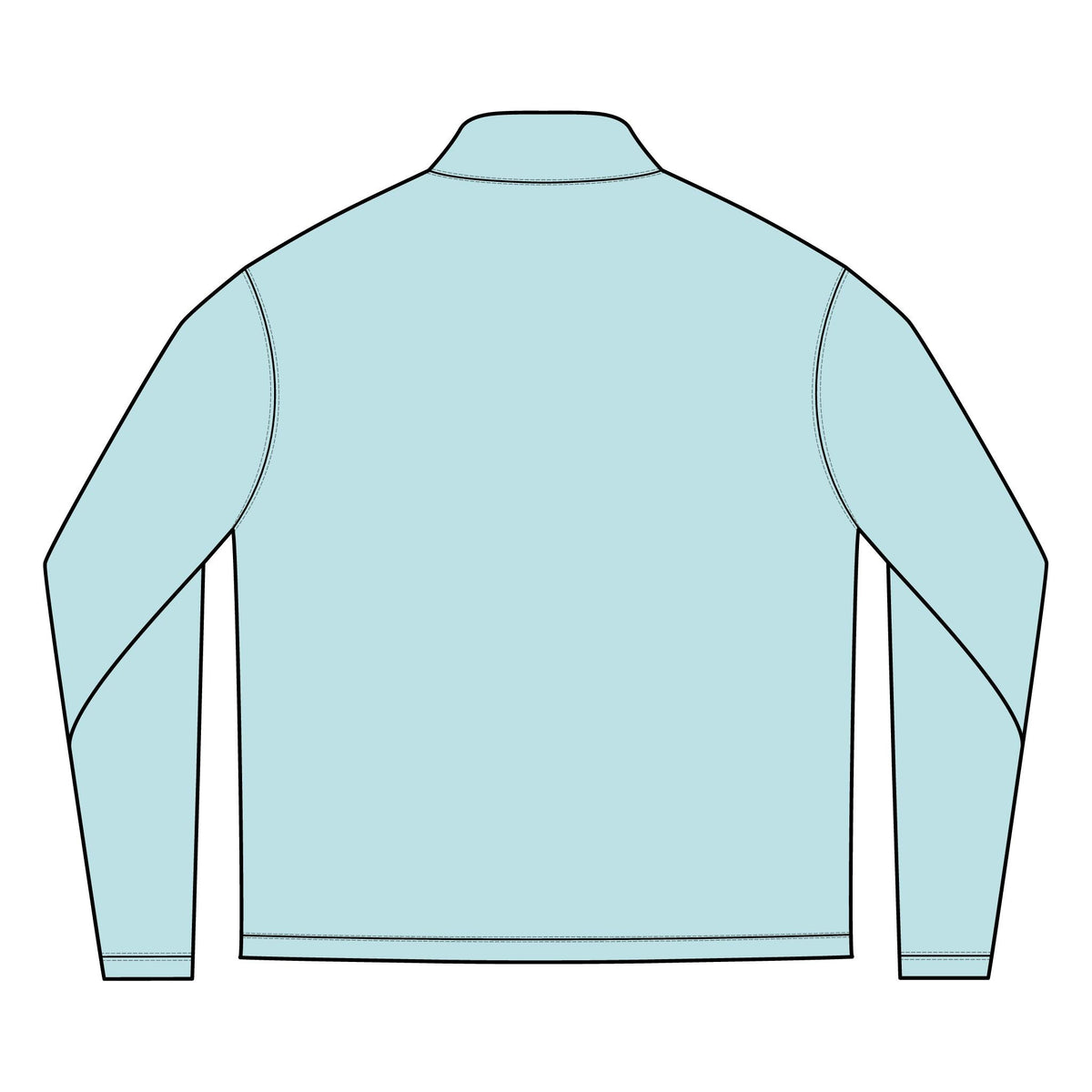 Men' Midweight Quarter Zip Printify