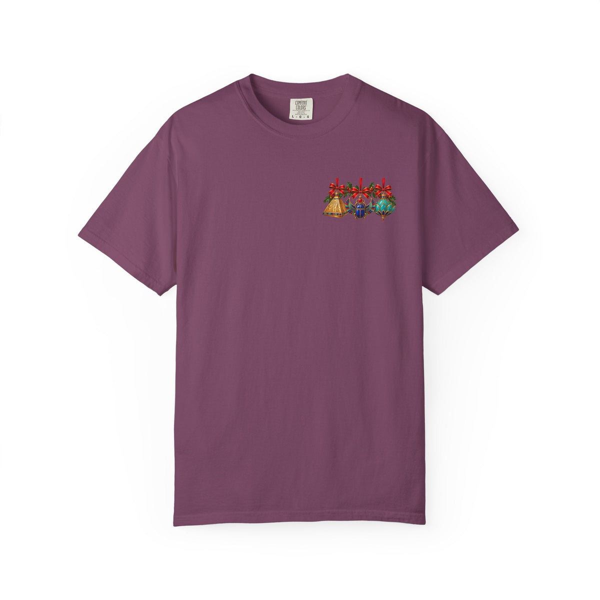 Egyptian Christmas Ornament Trio T-Shirt Printify