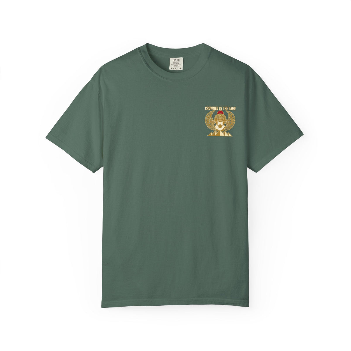 Crowned by the Game – Egyptian Football Heritage T-Shirt Printify