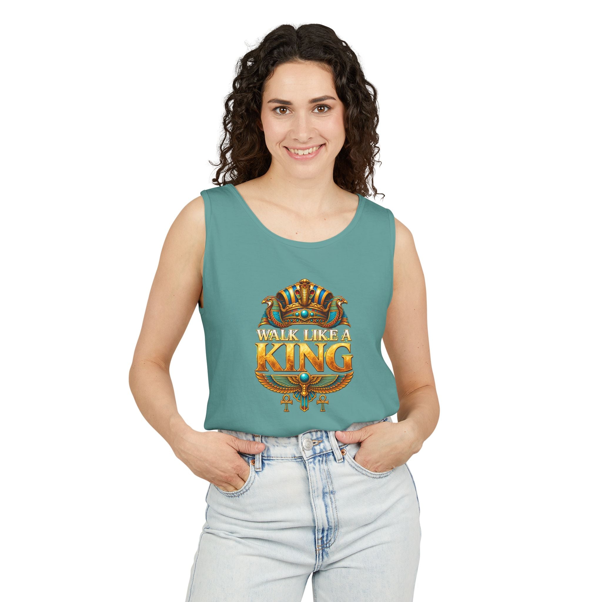 Pharaohs Pride USA Garment-Dyed Cotton Tank Top