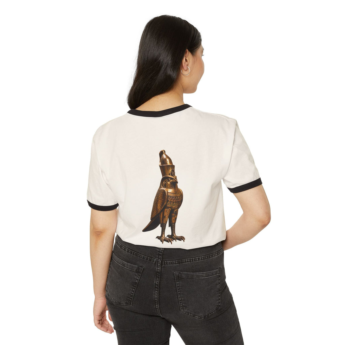 Unisex Cotton Ringer T-Shirt Printify