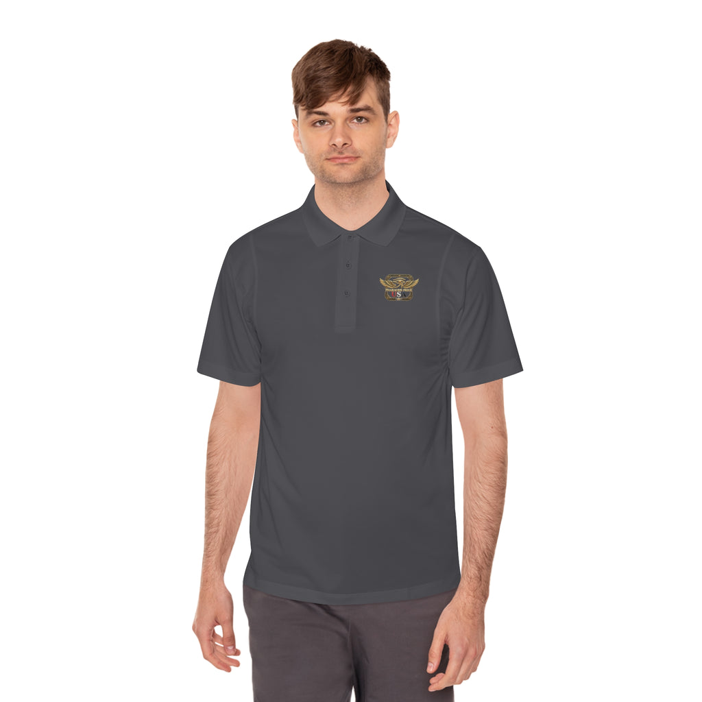 Pharaohs Pride USA men's polo alternate product photo