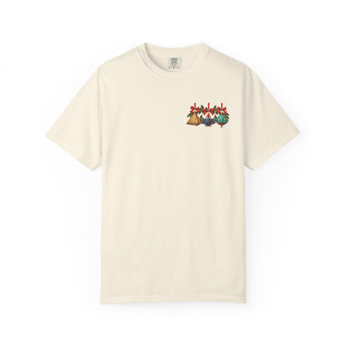 Egyptian Christmas Ornament Trio T-Shirt Printify