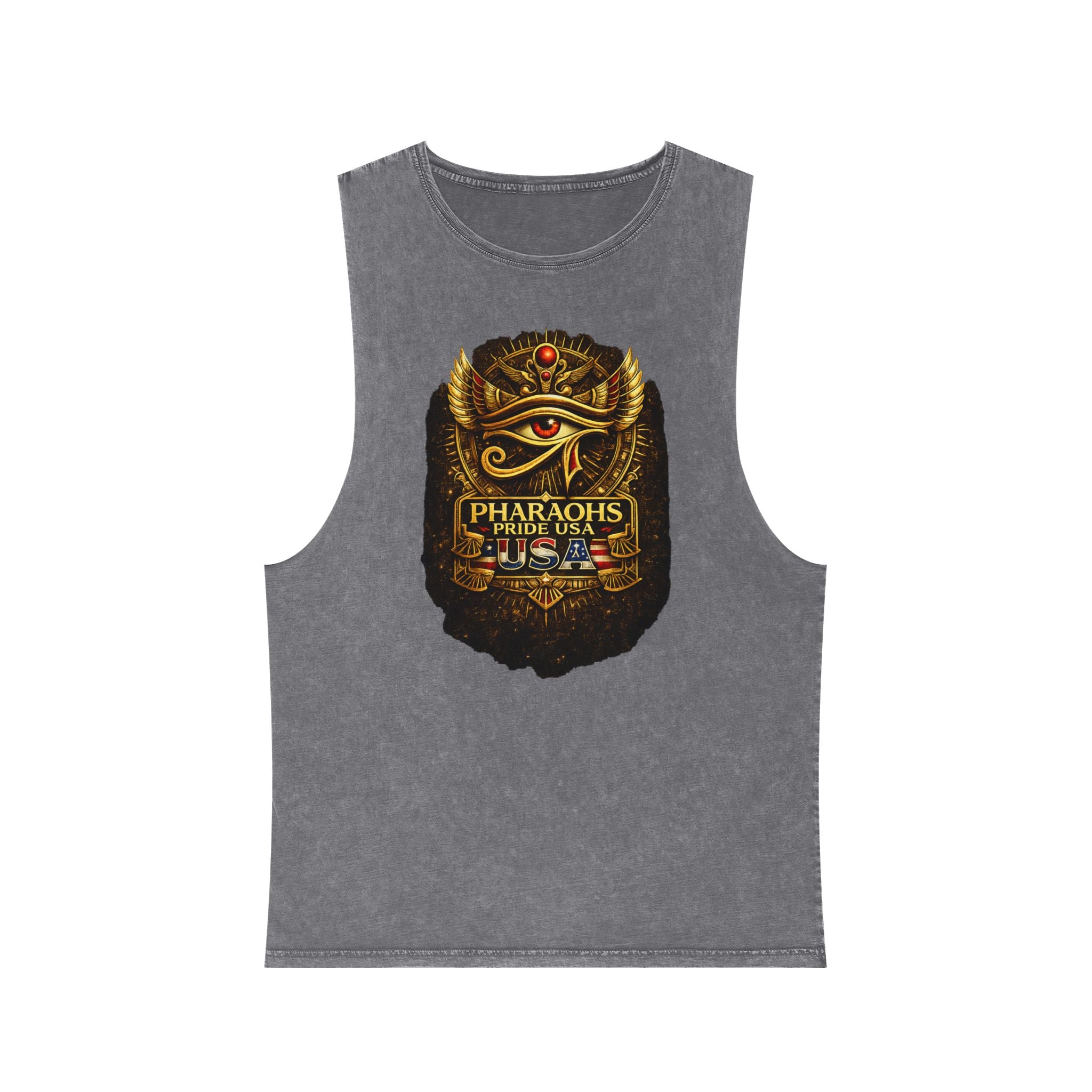 Pharaohs Pride USA Eye of Horus Tank Top – Egypt Heritage Fan Apparel