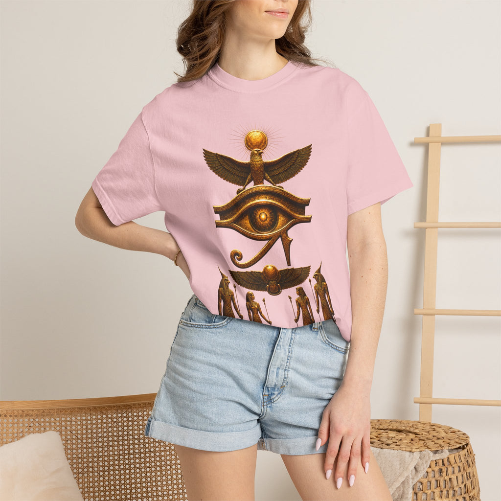Egyptian Heritage Garment-Dyed Relaxed Cotton Tee