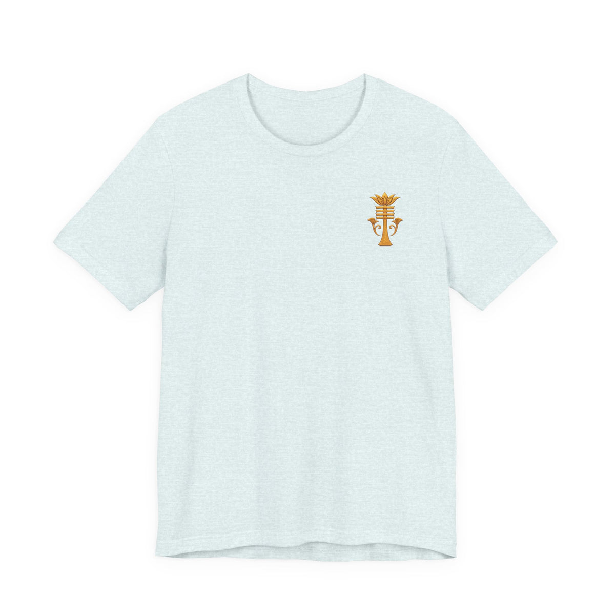 Egyptian Ankh Heart Chest Tee Printify