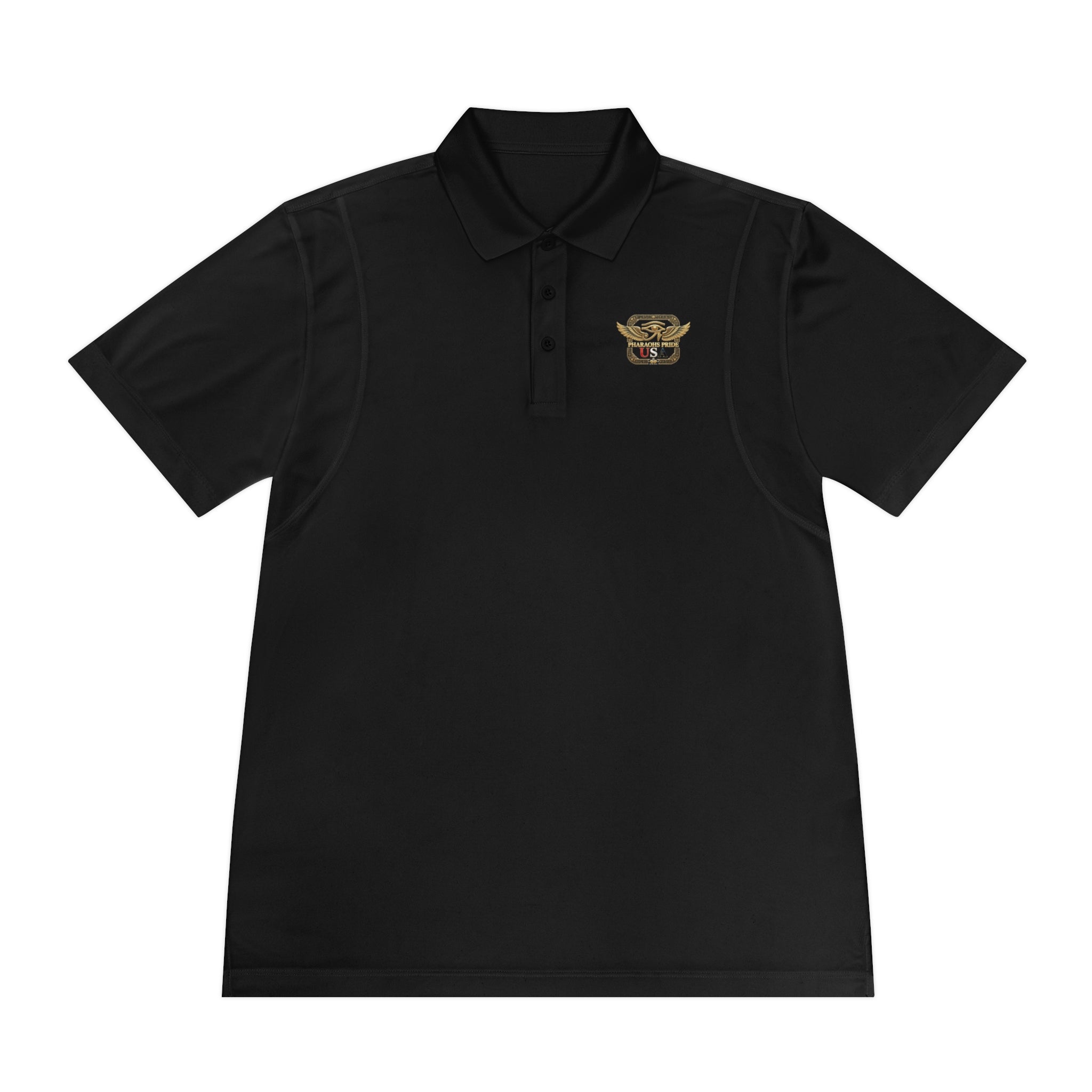 Pharaohs Pride USA men's sport polo product view