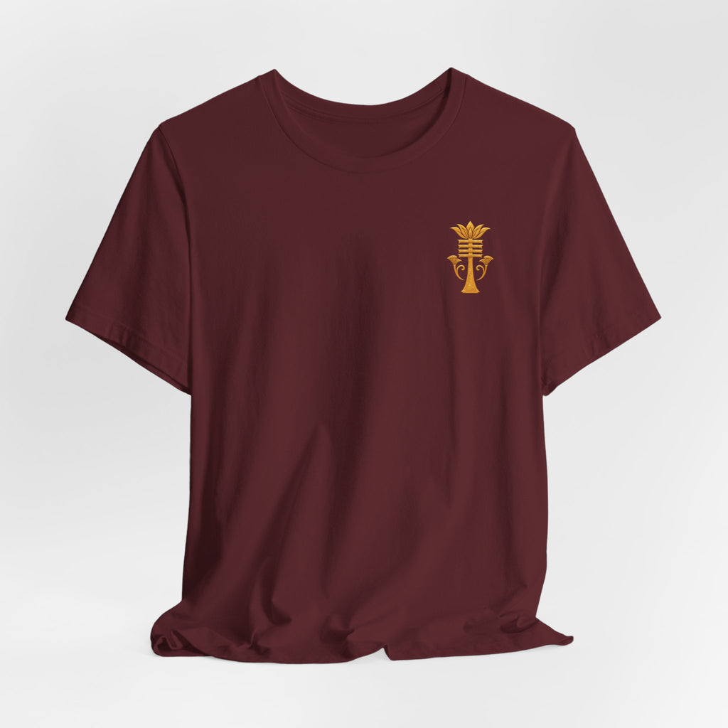 Egyptian Ankh Heart Chest Tee Printify