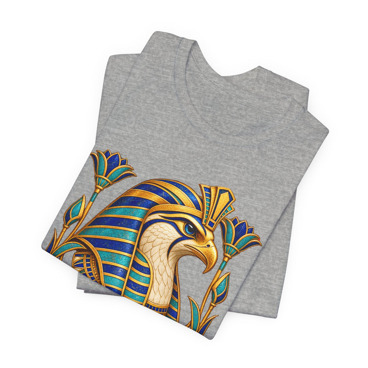 Copy of Scarabs & Sun Egyptian Scarab T-Shirt — Golden Sunback Graphic Tee Printify