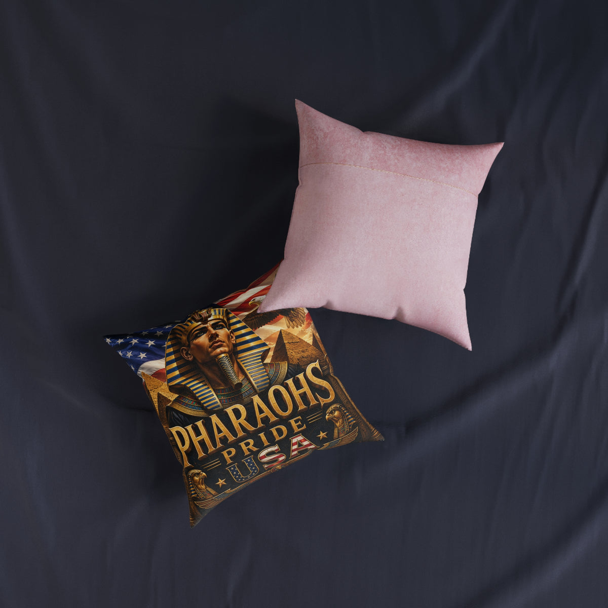 Pharaohs Pride USA Egyptian-American Decorative Pillow