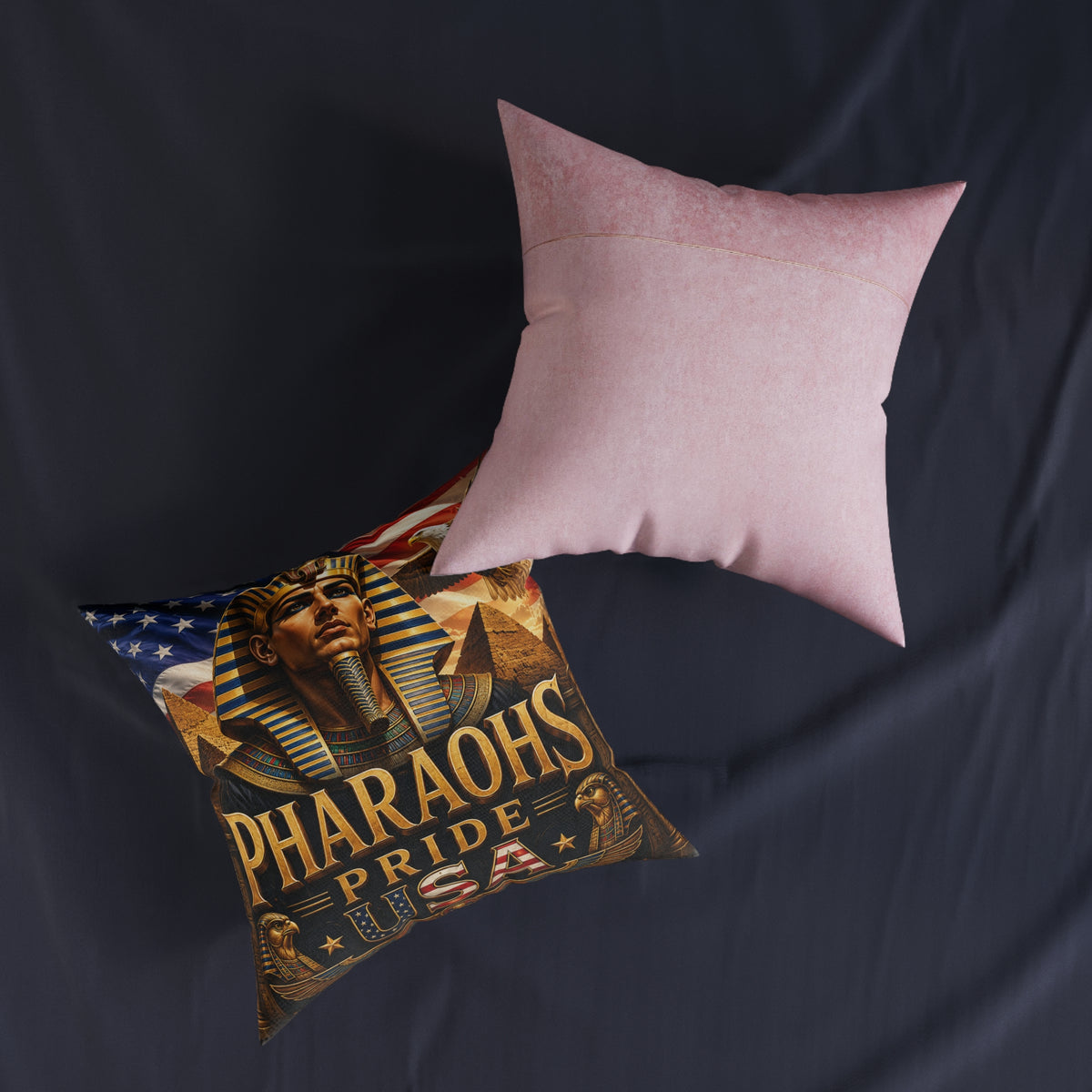 Pharaohs Pride USA Egyptian-American Decorative Pillow