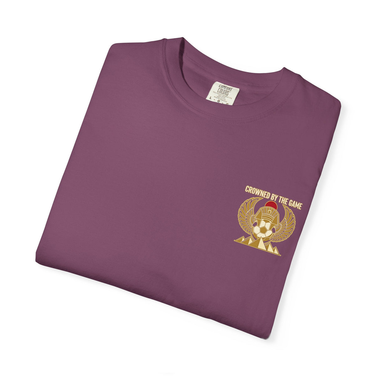 Crowned by the Game – Egyptian Football Heritage T-Shirt Printify