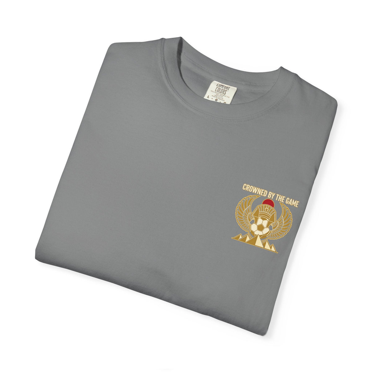 Crowned by the Game – Egyptian Football Heritage T-Shirt Printify