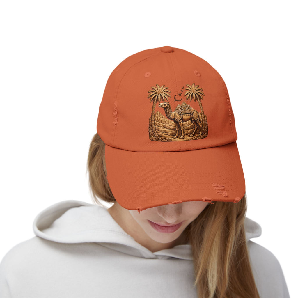 Unisex Distressed Cap Printify