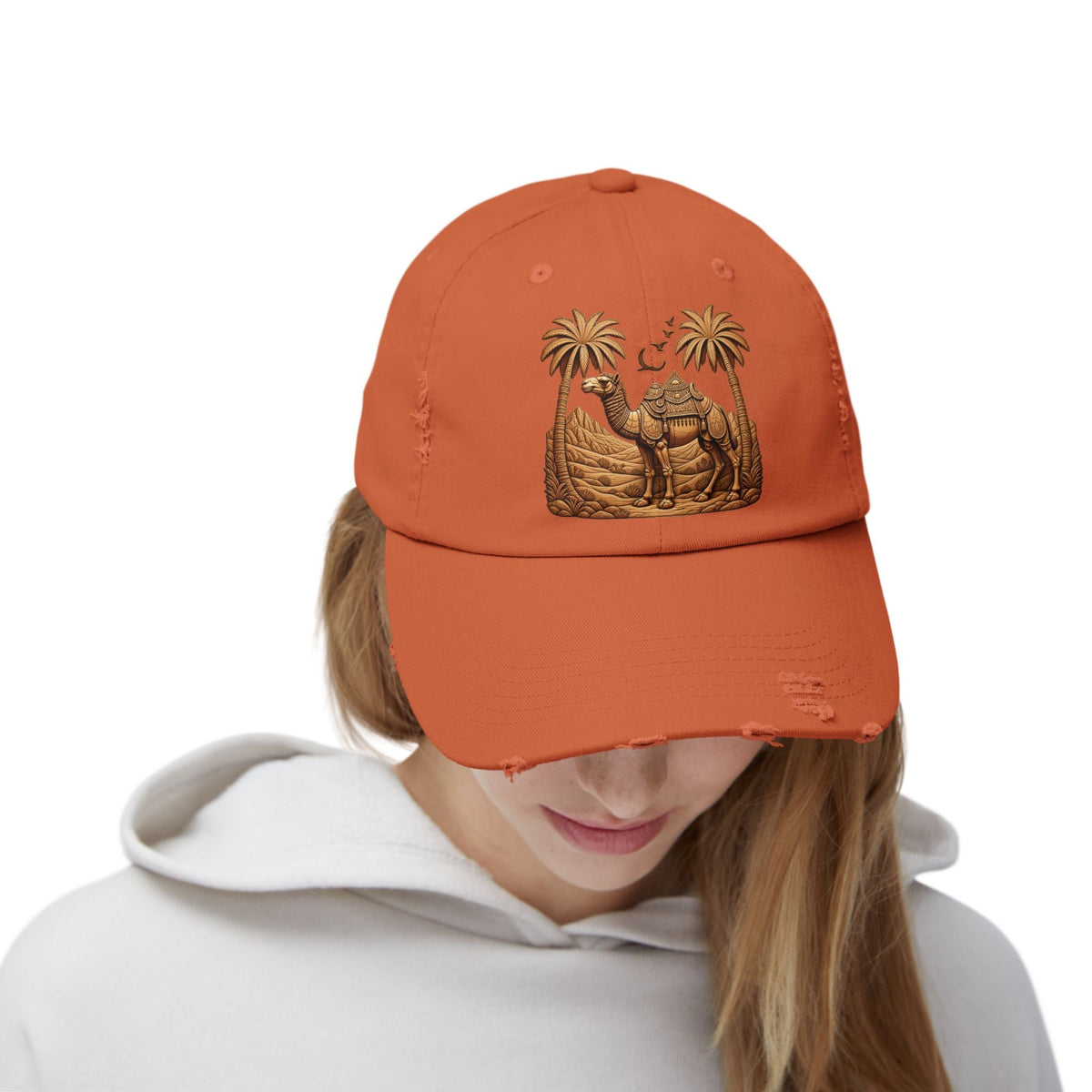 Unisex Distressed Cap Printify