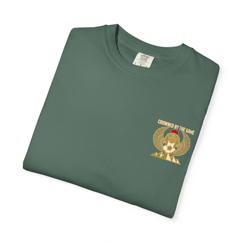 Crowned by the Game – Egyptian Football Heritage T-Shirt Printify