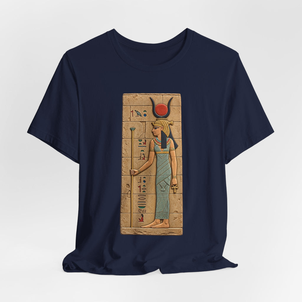 Goddess Isis T-Shirt — Ancient Egyptian Hieroglyph Art Tee Printify