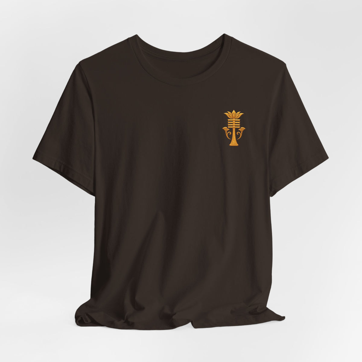 Egyptian Ankh Heart Chest Tee Printify